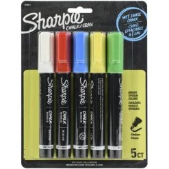 Sharpie Wet Erase Chalk Marker 5/Pkg