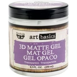 Finnabair Art Basics 3D Matte Gel 8.5oz